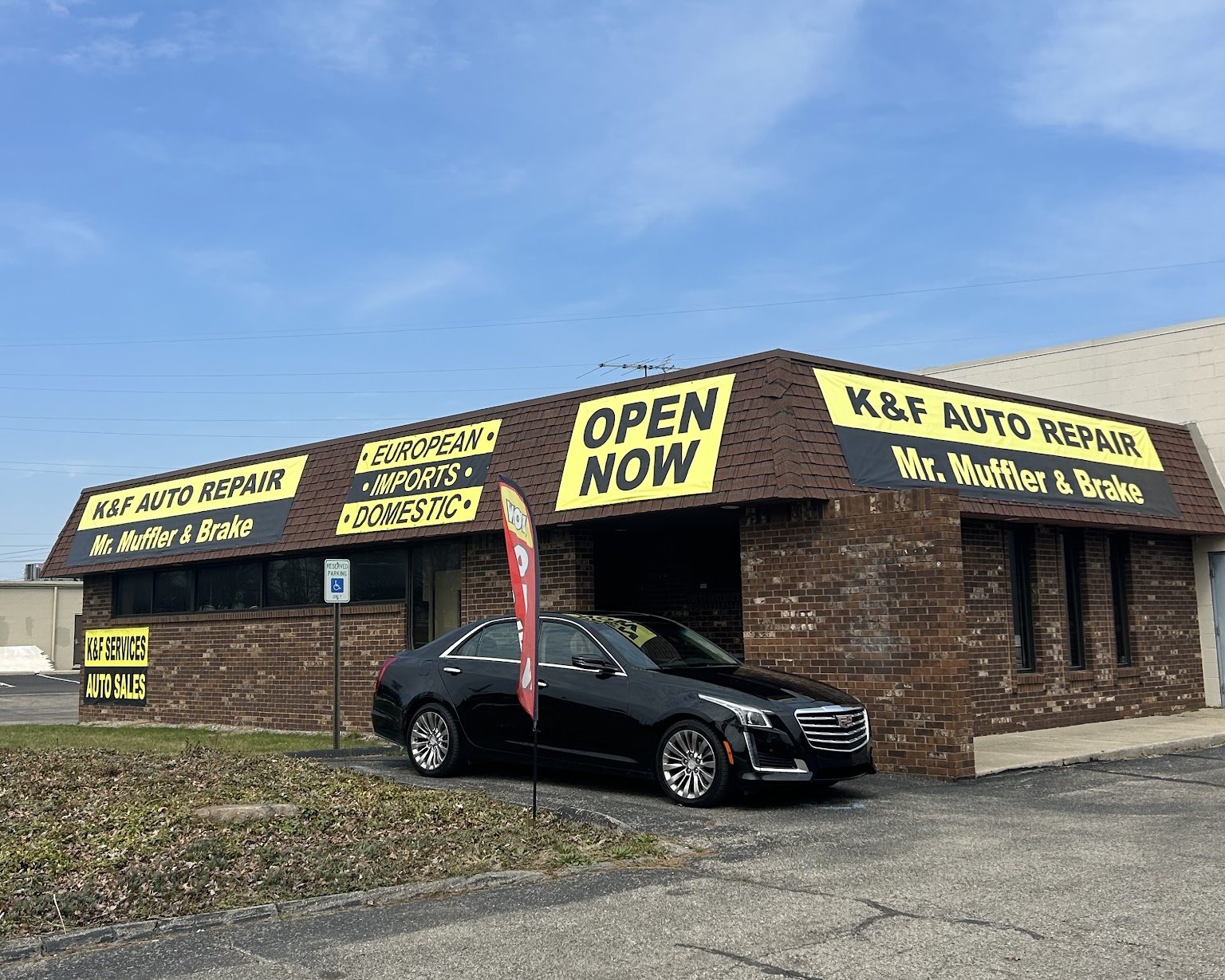 Mr. Muffler & Brakes shop on Research Drive